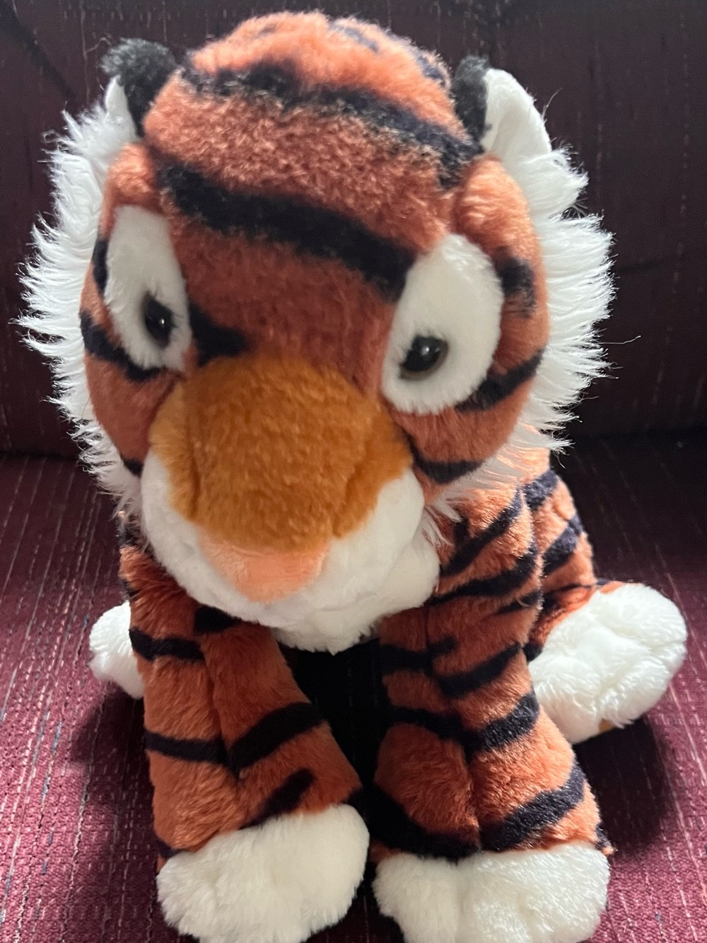 Animal Planet Kohls Cares Tiger Plush Stuffed Animal Orange Black Striped 11"